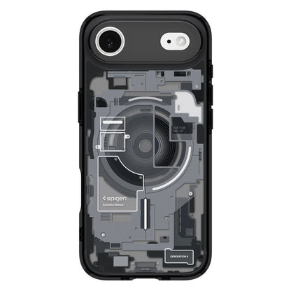 MagSafe Hülle für Apple iPhone 17 Air, Spigen, Ultra Hybrid Zero One, Schwarz