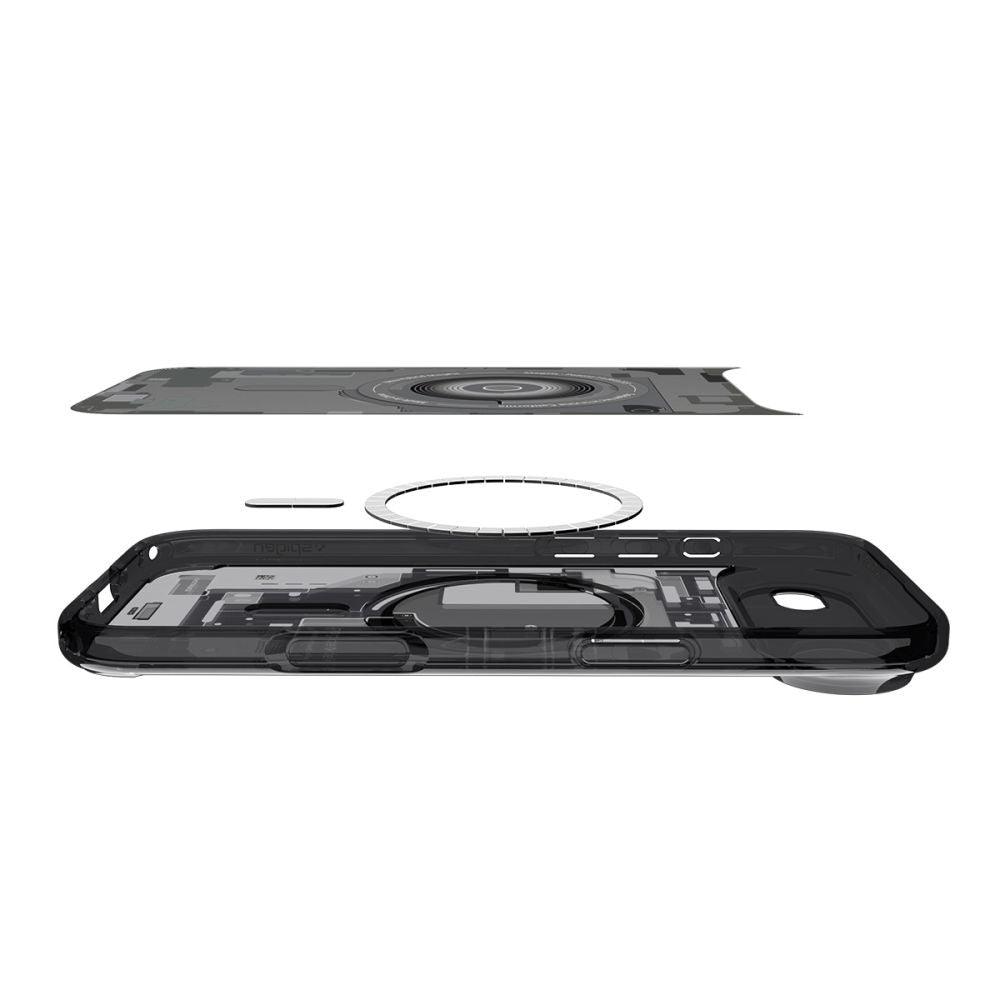 MagSafe Hülle für Apple iPhone 17 Air, Spigen, Ultra Hybrid Zero One, Schwarz