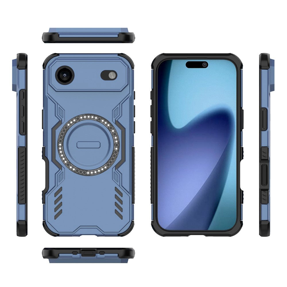 MagSafe Hülle für Apple iPhone 17 Air, Techsuit, ArmorMag, Blau