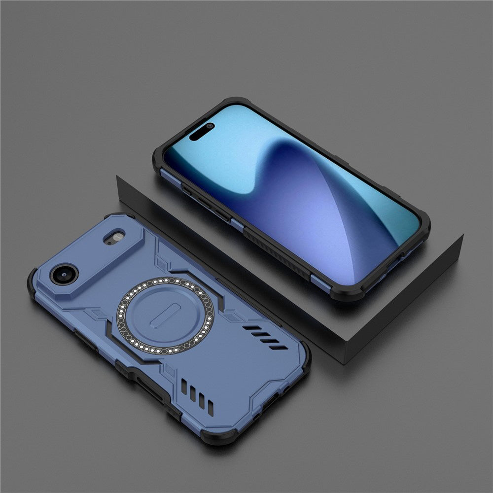 MagSafe Hülle für Apple iPhone 17 Air, Techsuit, ArmorMag, Blau