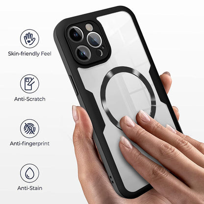 MagSafe Hülle für Apple iPhone 17 Air, Techsuit, ColorVerse 360, Schwarz