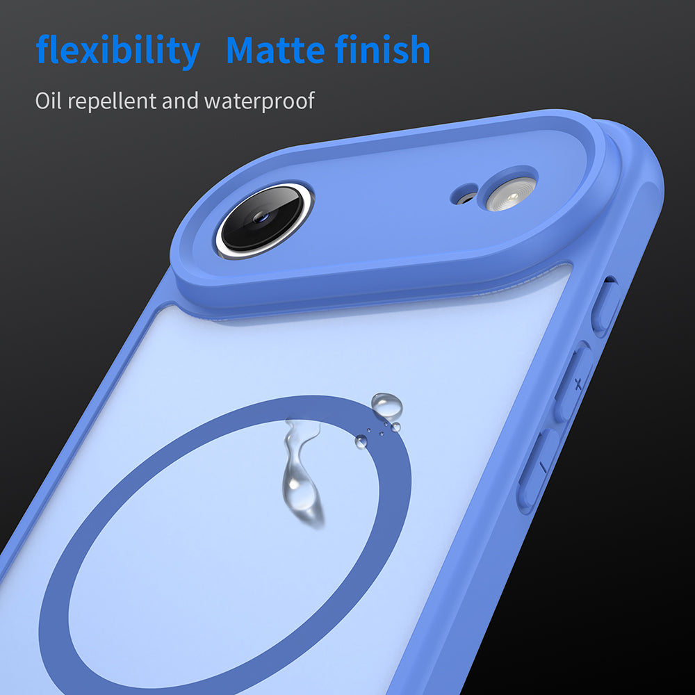 MagSafe Hülle für Apple iPhone 17 Air, Techsuit, HaloFrost II, Blau