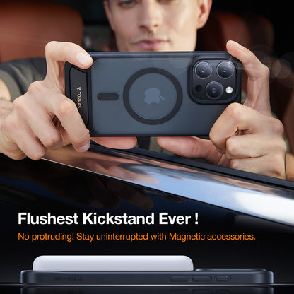 MagSafe Hülle für Apple iPhone 17 Air, Torras, Pstand, Schwarz