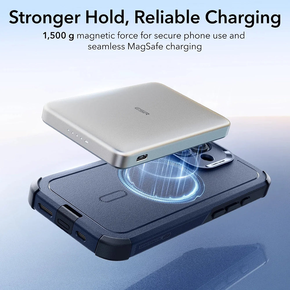 MagSafe Hülle für Apple iPhone 17, ESR, Cyber, Blau