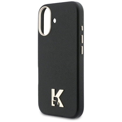 MagSafe Hülle für Apple iPhone 17, Karl Lagerfeld, Karl Head Logo, Schwarz