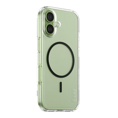 MagSafe Case for Apple iPhone 17, PanzerGlass, Urban Explorer Care, Black Transparent