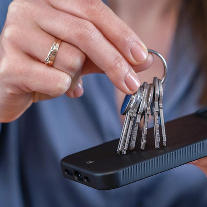 MagSafe Hülle für Apple iPhone 17 Pro, 3MK, Smoke MagCase, Schwarz