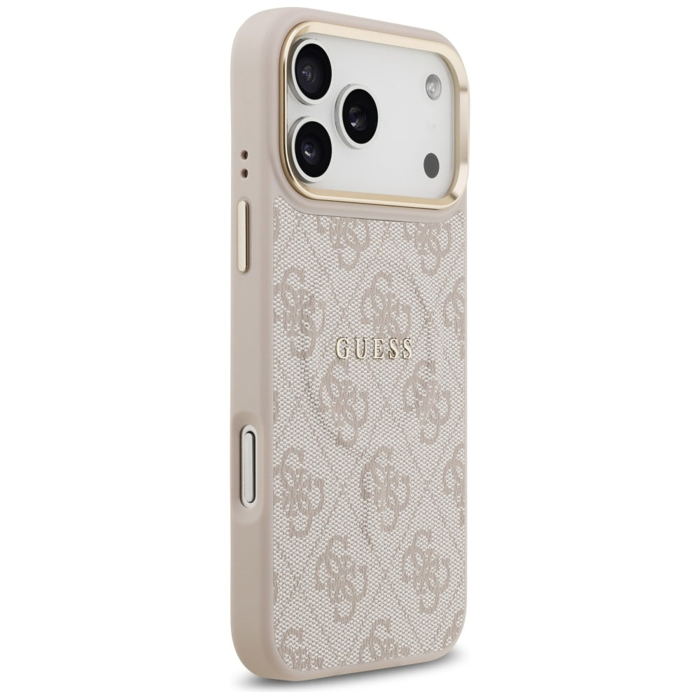 MagSafe Case for Apple iPhone 17 Pro Max, Guess, 4G Classic, Pink