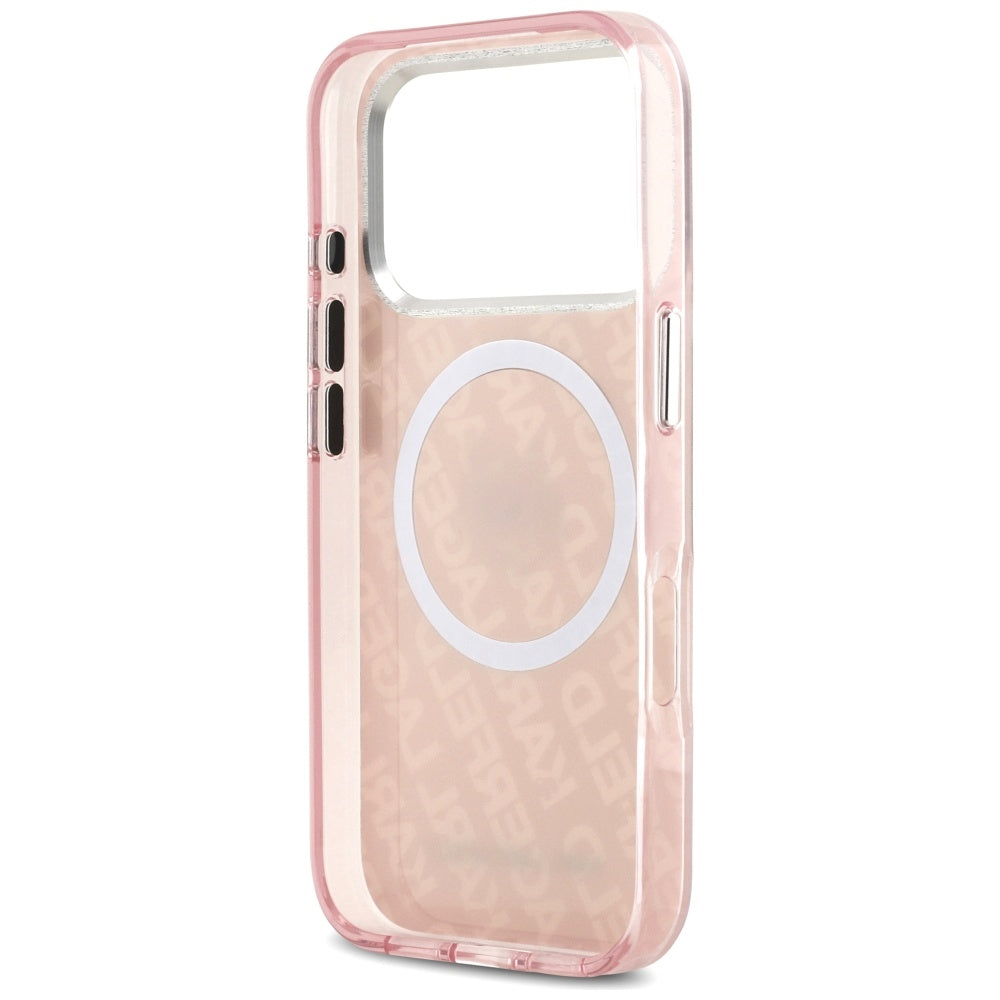 MagSafe Hülle für Apple iPhone 17 Pro Max, Karl Lagerfeld, IML Choupette's Head, Rosa