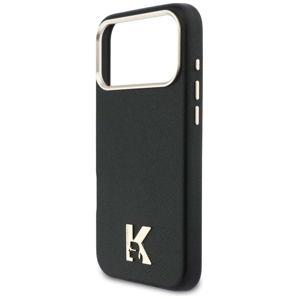MagSafe Hülle für Apple iPhone 17 Pro Max, Karl Lagerfeld, Karl Head Logo, Schwarz