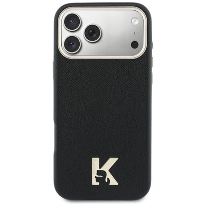 MagSafe Hülle für Apple iPhone 17 Pro Max, Karl Lagerfeld, Karl Head Logo, Schwarz