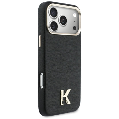 MagSafe Hülle für Apple iPhone 17 Pro Max, Karl Lagerfeld, Karl Head Logo, Schwarz