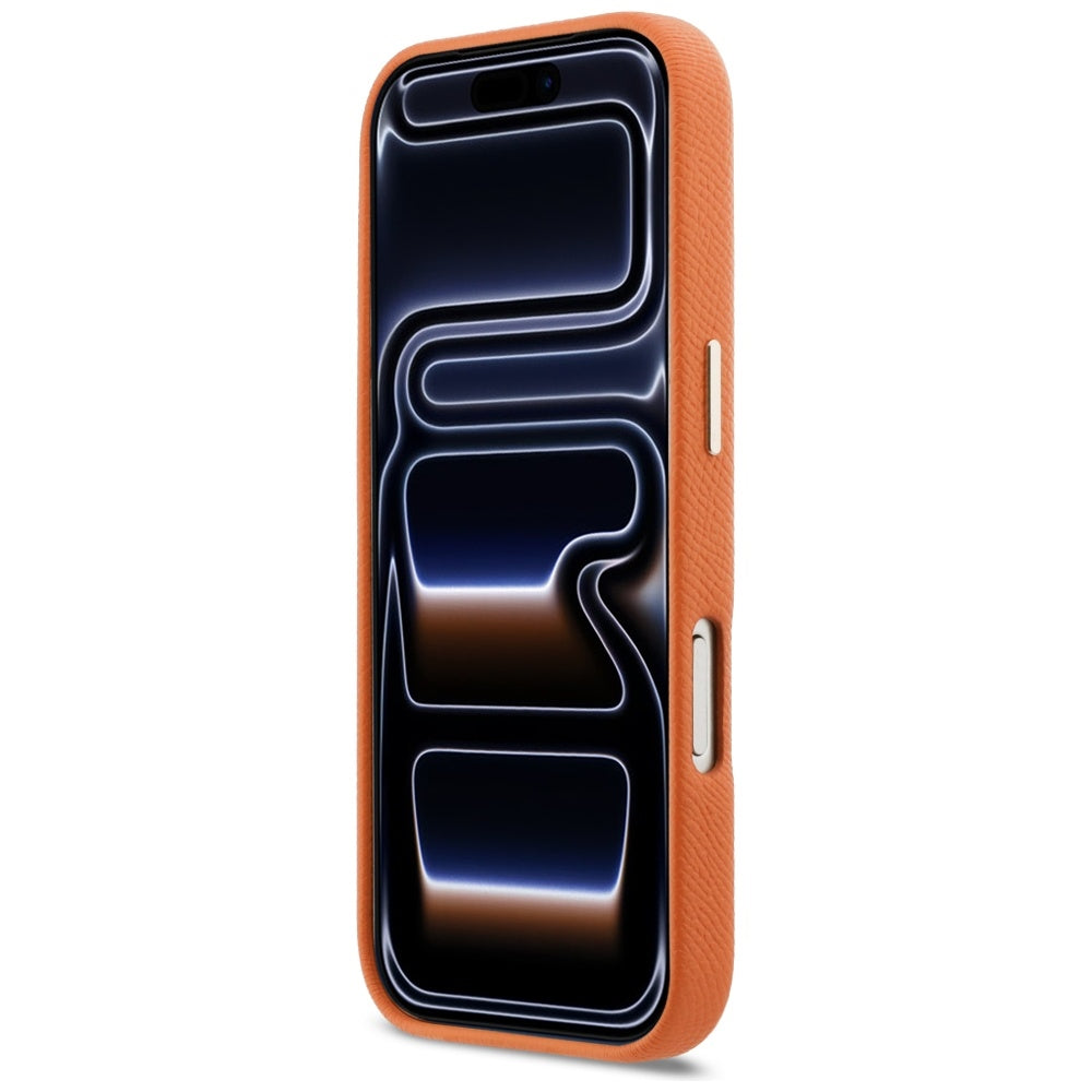 MagSafe Hülle für Apple iPhone 17 Pro Max, Karl Lagerfeld, Karl Head Logo, Orange