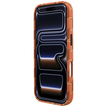 MagSafe Hülle für Apple iPhone 17 Pro Max, Karl Lagerfeld, KL Monogram Logo, Orange