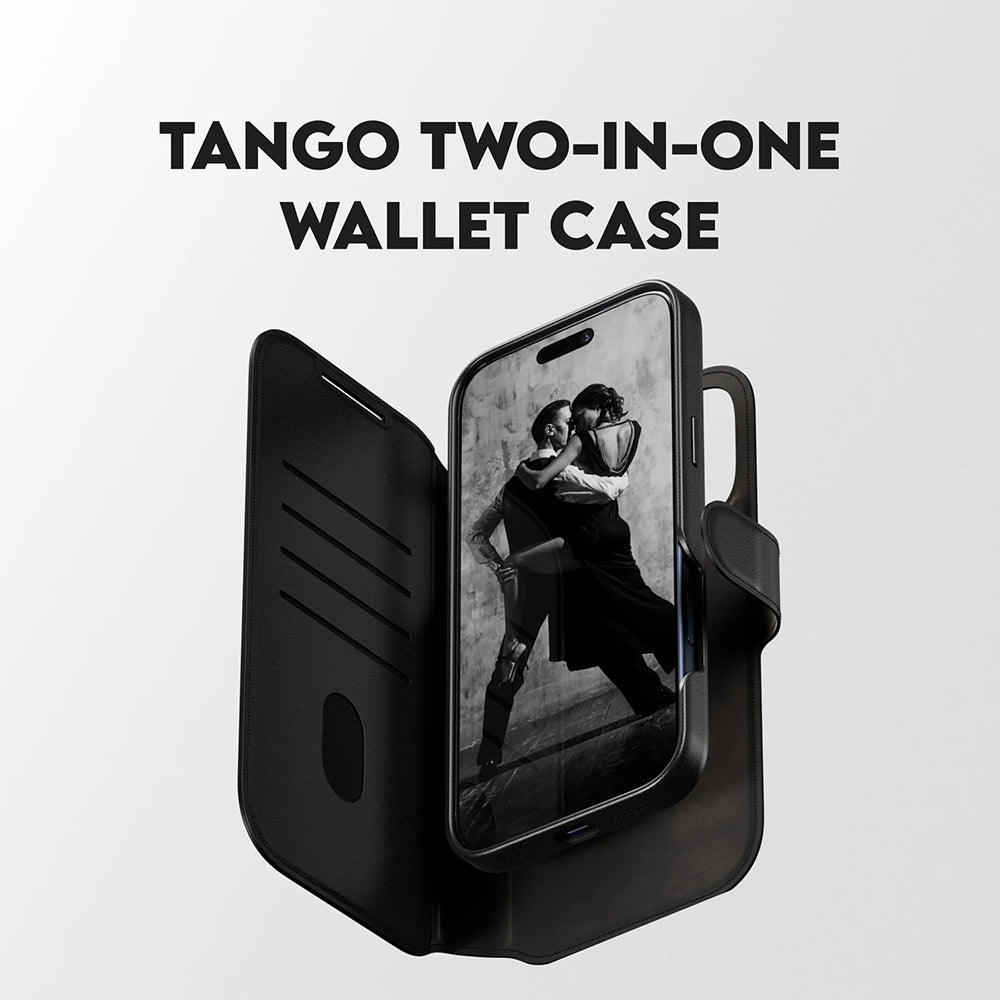 MagSafe Hülle für Apple iPhone 17 Pro Max, PanzerGlass, Care Feature Tango Two-in-One, Schwarz