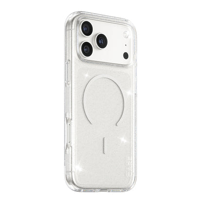 MagSafe Hülle für Apple iPhone 17 Pro Max, PanzerGlass, Care Urban Explorer Star Lit, Transparent Weiß