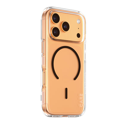 MagSafe Hülle für Apple iPhone 17 Pro Max, PanzerGlass, Care Urban Explorer, Schwarz Transparent