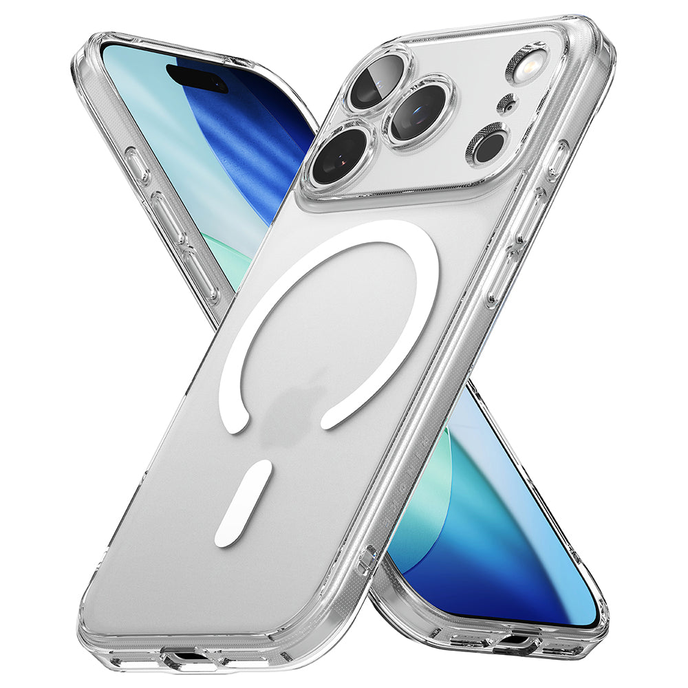 MagSafe Hülle für Apple iPhone 17 Pro Max, Ringke, Fusion, Matt Transparent