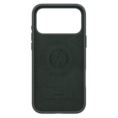 MagSafe Hülle für Apple iPhone 17 Pro Max, Spigen, Silicone Fit, Grün