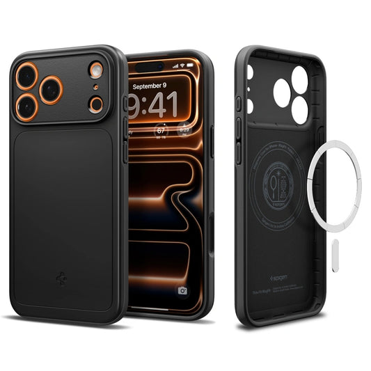 MagSafe Case for Apple iPhone 17 Pro Max, Spigen, Thin Fit, Black