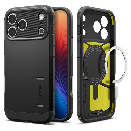 MagSafe Case for Apple iPhone 17 Pro Max, Spigen, Tough Armor T, Black