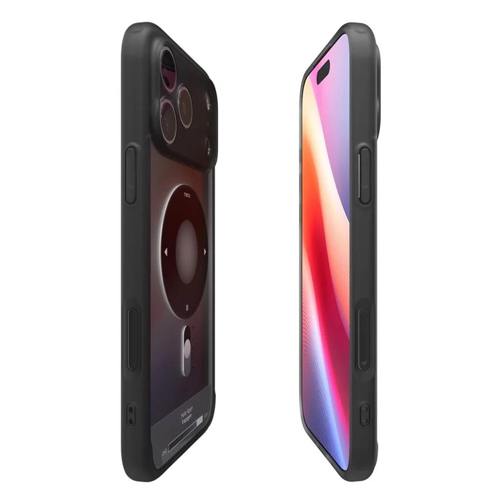 MagSafe Hülle für Apple iPhone 17 Pro Max, Spigen, Ultra Hybrid Classic, Schwarz