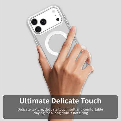 MagSafe Hülle für Apple iPhone 17 Pro Max, Techsuit, CandyCase, Weiß