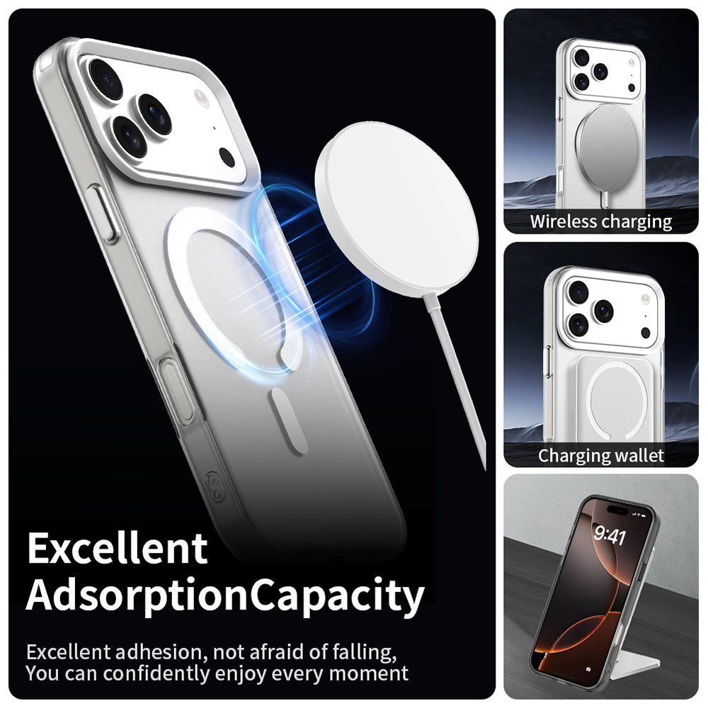 MagSafe Hülle für Apple iPhone 17 Pro Max, Techsuit, CandyCase, Weiß