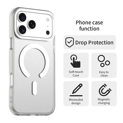 MagSafe Hülle für Apple iPhone 17 Pro Max, Techsuit, CandyCase, Weiß