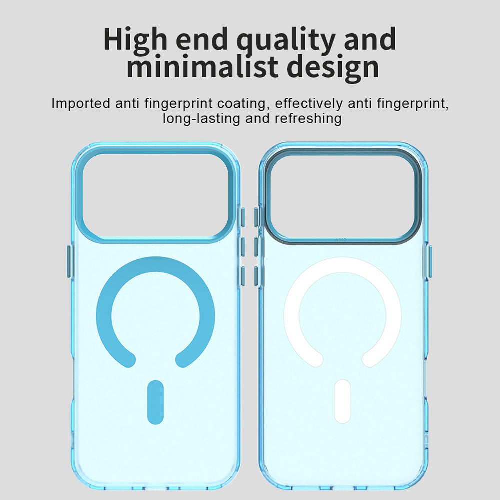 MagSafe Hülle für Apple iPhone 17 Pro Max, Techsuit, CandyCase, Blau