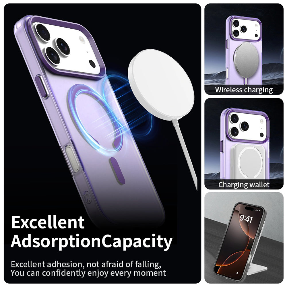 MagSafe Hülle für Apple iPhone 17 Pro Max, Techsuit, CandyCase, Lila