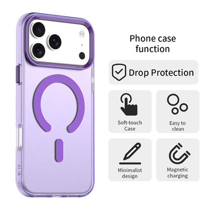 MagSafe Hülle für Apple iPhone 17 Pro Max, Techsuit, CandyCase, Lila