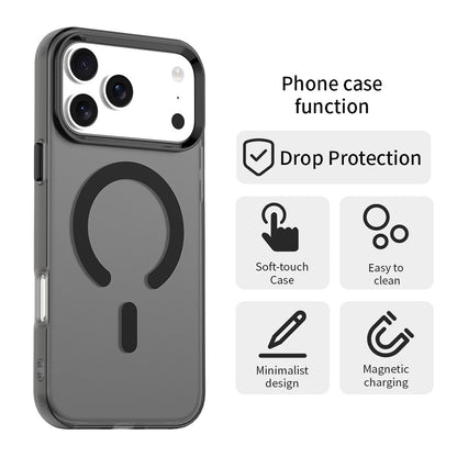 MagSafe Hülle für Apple iPhone 17 Pro Max, Techsuit, CandyCase, Schwarz