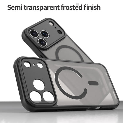 MagSafe Hülle für Apple iPhone 17 Pro Max, Techsuit, HaloFrost II, Schwarz