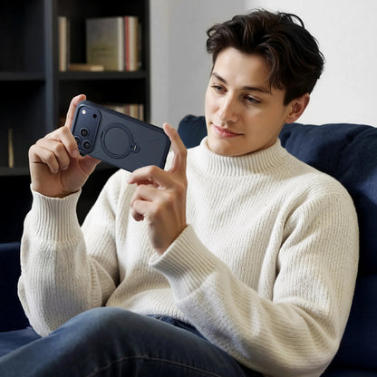 MagSafe Hülle für Apple iPhone 17 Pro Max, Torras, QPRO Silikon, Matcha Grün