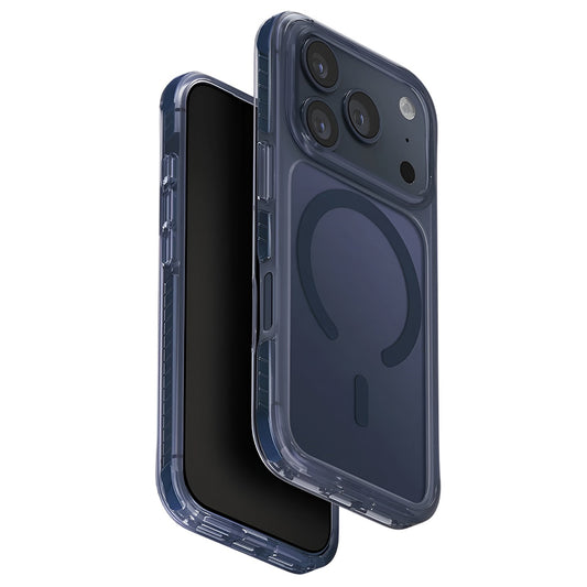 MagSafe Hülle für Apple iPhone 17 Pro Max, UNIQ, Combat MagClick, Blau