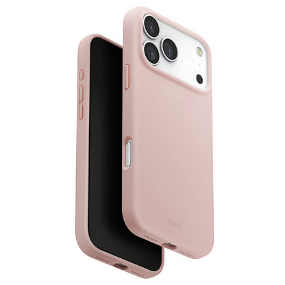 MagSafe Case for Apple iPhone 17 Pro Max, UNIQ, Lino MagClick, Pink