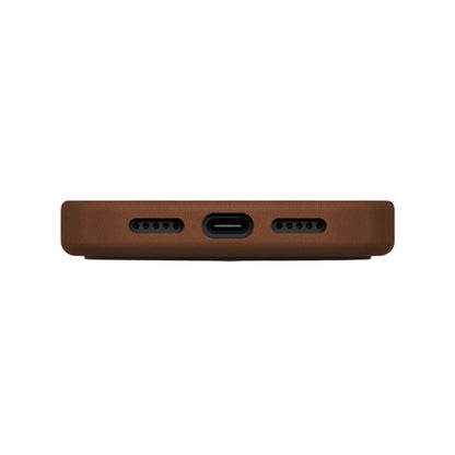 MagSafe-Hülle für Apple iPhone 17 Pro Max, UNIQ, Lyden Leatherette, Braun
