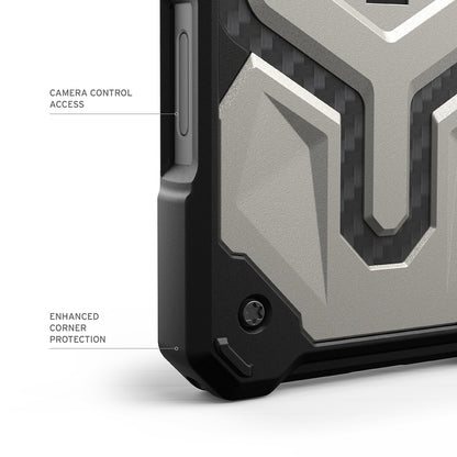 MagSafe Hülle für Apple iPhone 17 Pro Max, Urban Armor Gear, Monarch Pro Kevlar, Grün