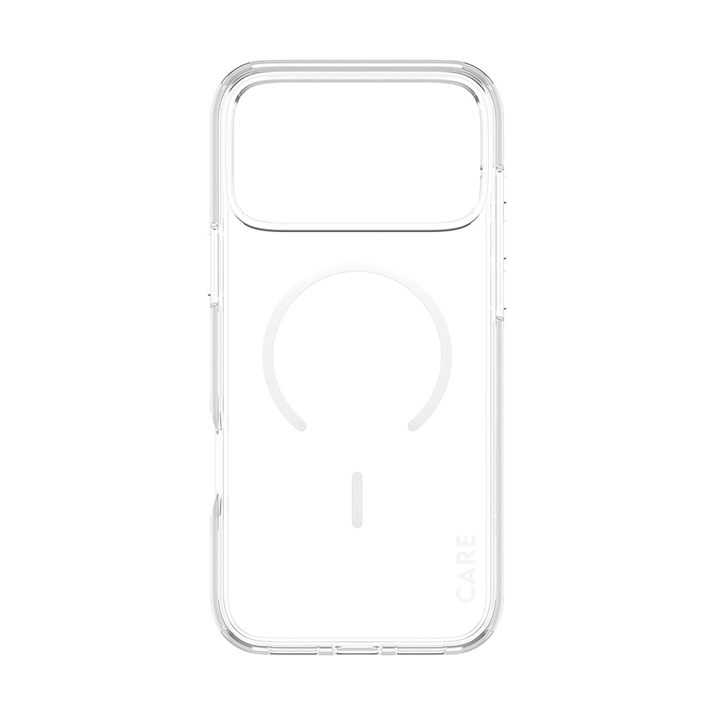 MagSafe Hülle für Apple iPhone 17 Pro, PanzerGlass, Care Urban Explorer, Transparent Weiß