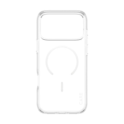 MagSafe Hülle für Apple iPhone 17 Pro, PanzerGlass, Care Urban Explorer, Transparent Weiß