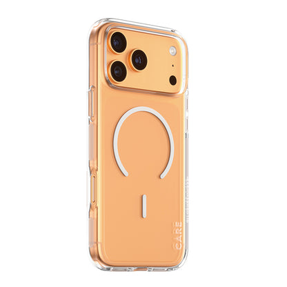 MagSafe Hülle für Apple iPhone 17 Pro, PanzerGlass, Care Urban Explorer, Transparent Weiß