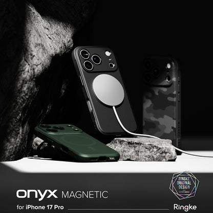 MagSafe Hülle für Apple iPhone 17 Pro, Ringke, Onyx, Schwarz