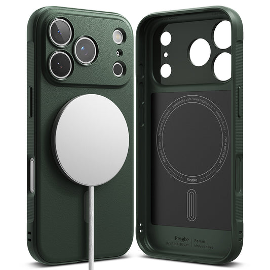 MagSafe-Hülle für Apple iPhone 17 Pro, Ringke, Onyx, Dunkelgrün