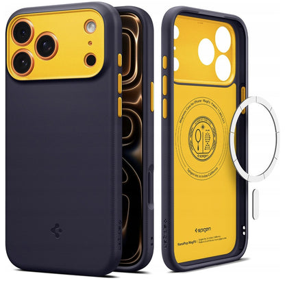 MagSafe Hülle für Apple iPhone 17 Pro, Spigen, Caseology Nano Pop, Lila