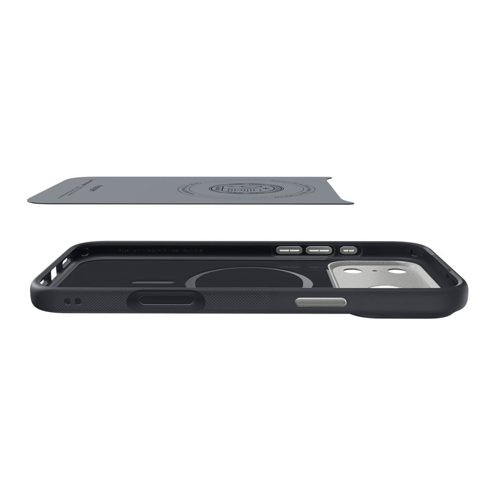 MagSafe Hülle für Apple iPhone 17 Pro, Spigen, Caseology Nano Pop, Schwarz