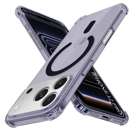 MagSafe Case for Apple iPhone 17 Pro, Techsuit, Shockproof, Black