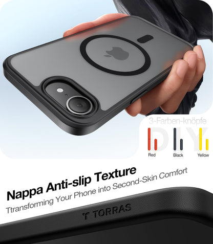 MagSafe Case for Apple iPhone 17 Pro, Torras, Guardian, Transparent