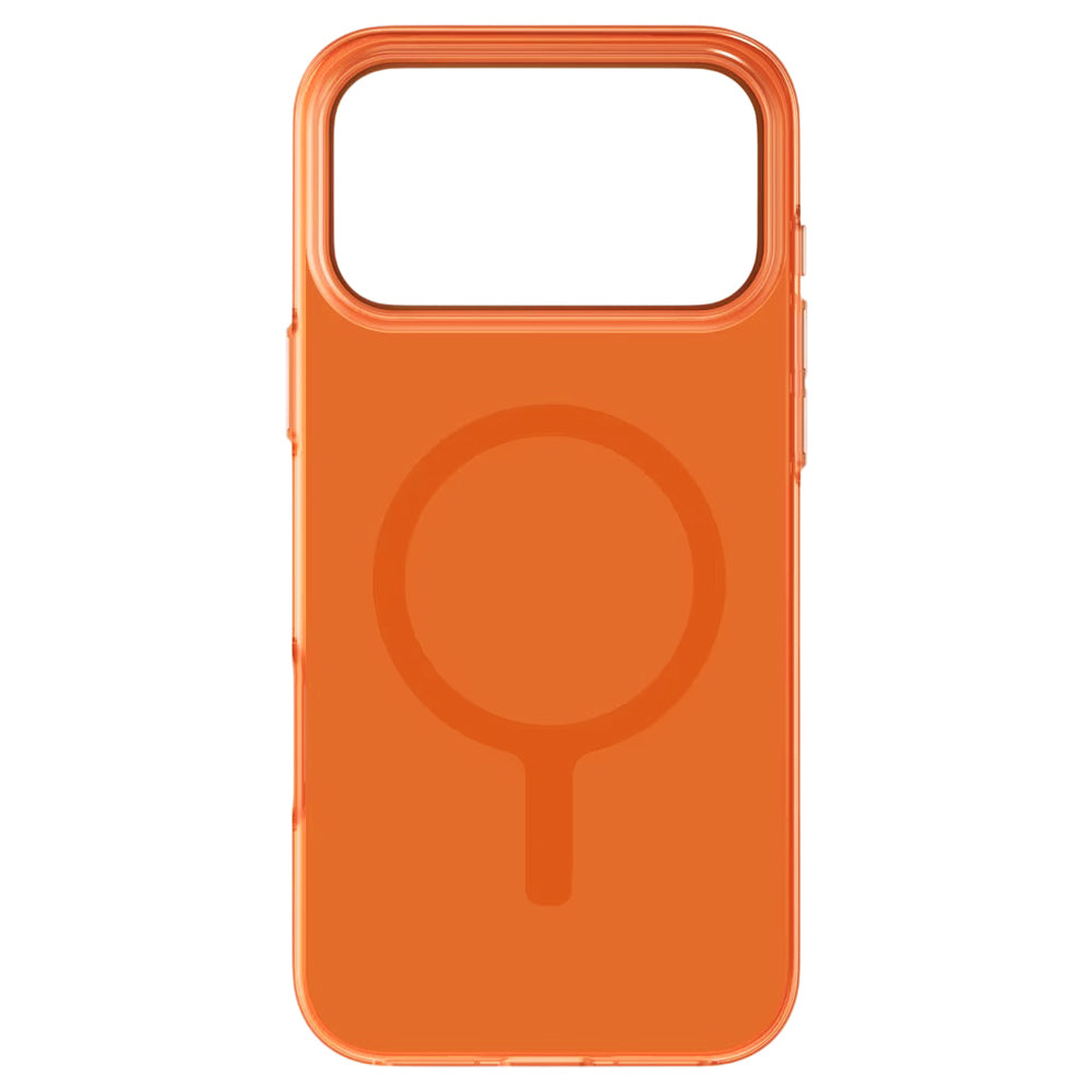 MagSafe Hülle für Apple iPhone 17 Pro, UNIQ, Clario MagClick, Orange