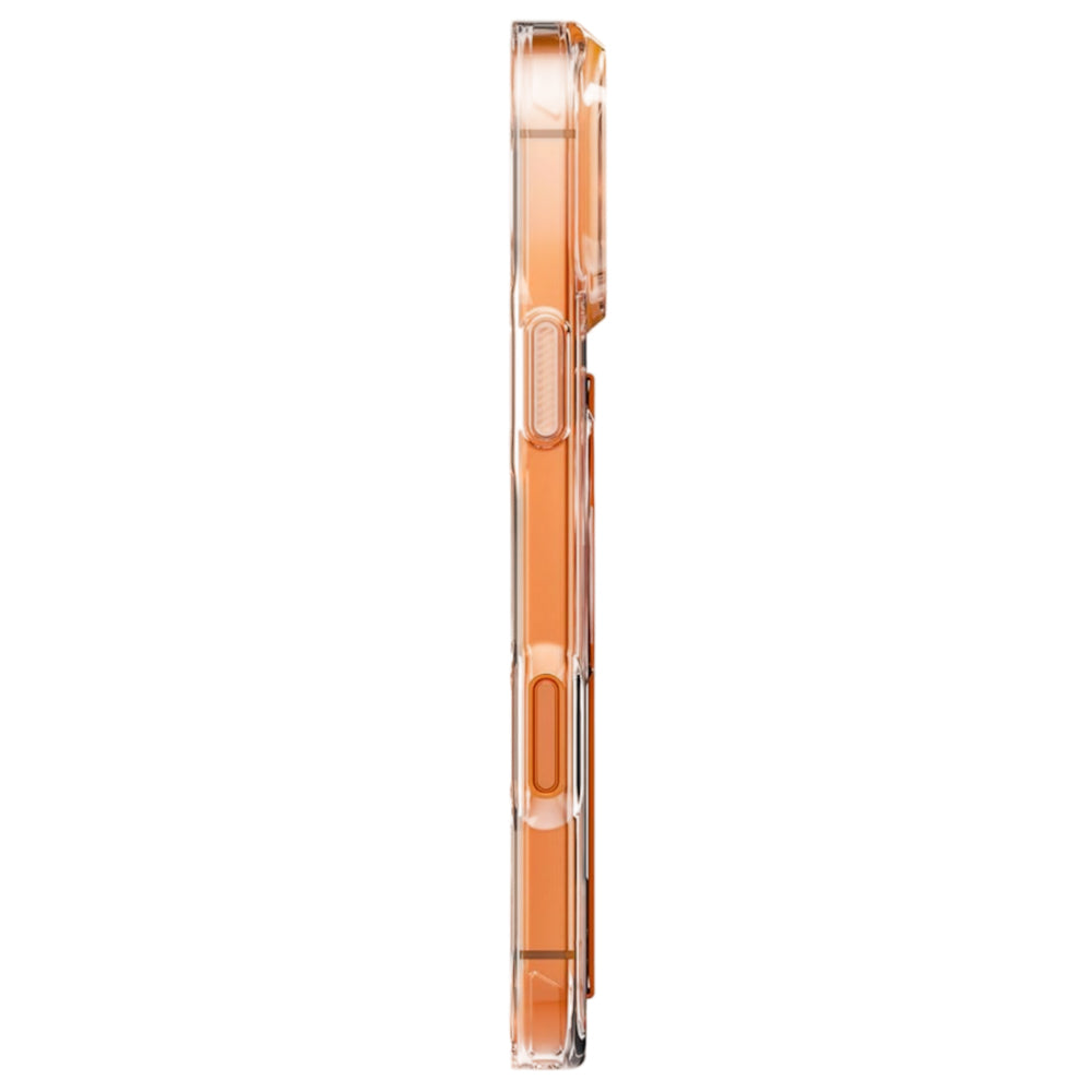 MagSafe Hülle für Apple iPhone 17 Pro, UNIQ, Heldro Air MagClick, Transparent Grau